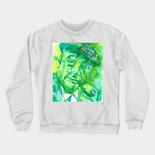 PABLO NERUDA - watercolor portrait.6 Crewneck Sweatshirt